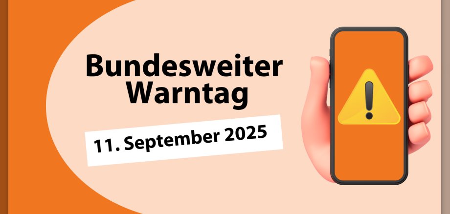 Hinweis zum Warntag